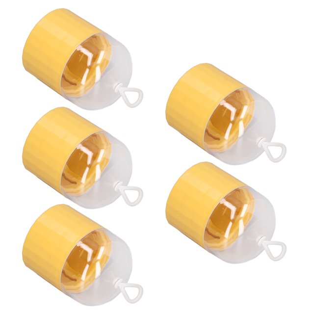 Hanging Sponge Cosmetic Holder, Yellow Multi Functional Transparent Lid Detachable Cosmetic Sponge Holder For Home