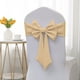 thumbnail image 1 of Ties-free Bow Elastic Chair Back Decoration Hotel Banquet Thickened Elastic Chair Back Flower Ties Chair Cover Decoration, 1 of 6