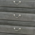 thumbnail image 6 of Furniture of America Damien Rustic 5-Drawer Chest, Gray, 6 of 6