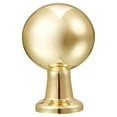 thumbnail image 2 of Utopia Alley Lyon Cabinet Ring Pull Knob - Decorative Cabinet Drop Pull Knobs for Cabinets and Drawers - Vintage Cabinet Hardware with Hand Finished Polished Gold - Metal Drawer Pull Knobs 0.87", 2 of 9