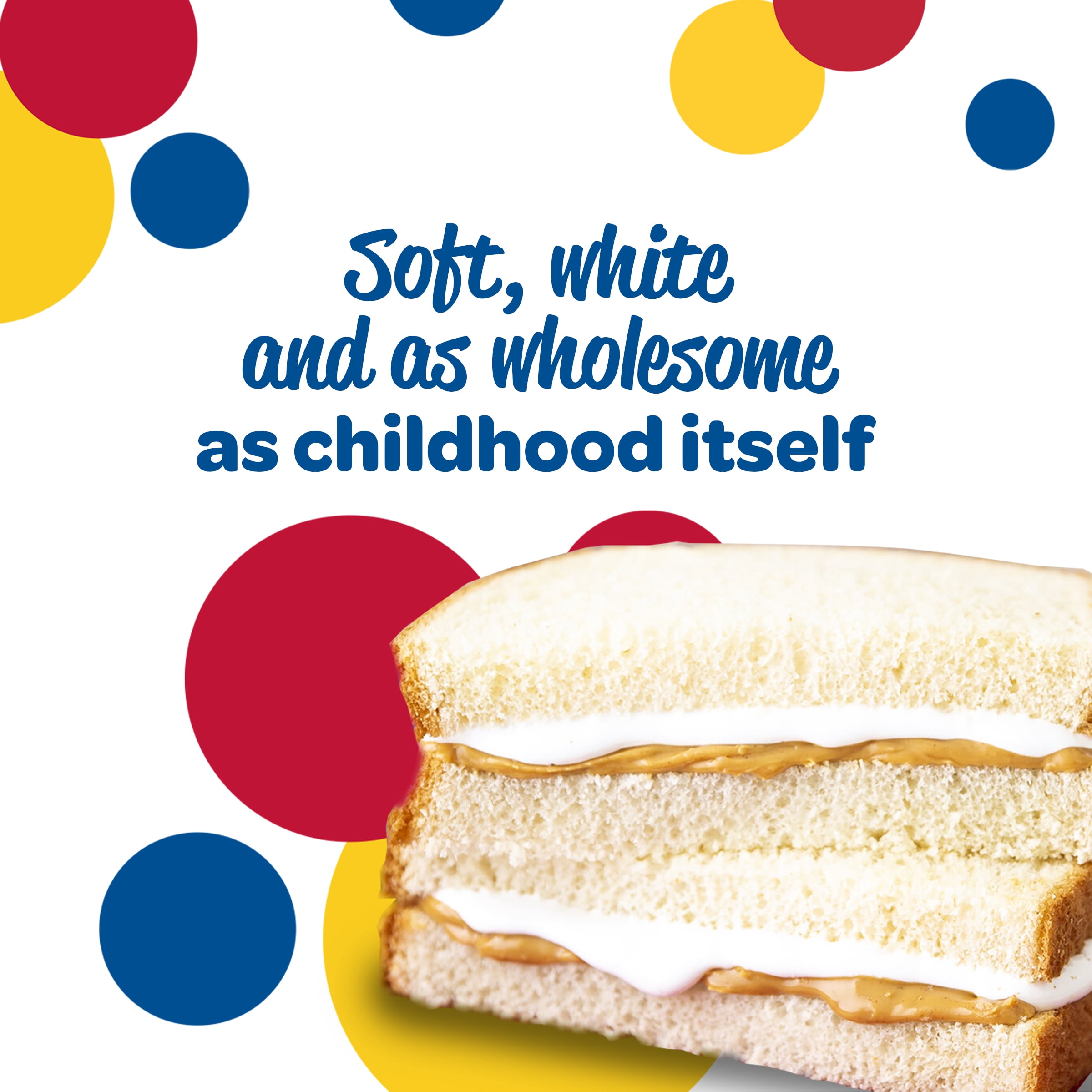 Wonder Bread Giant White Sandwich Bread, Sliced Loaf Bread, 24 oz, Shelf-Stable
