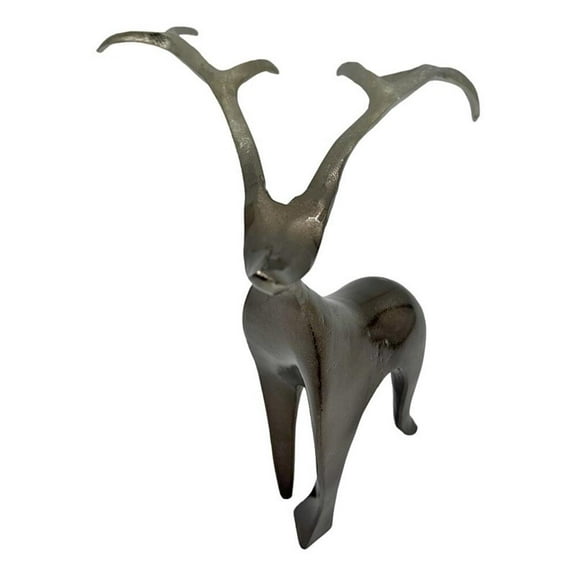 Bergamo Art Decorative Handmade Aluminum Abstract Modern Deer Sculpture Bronze