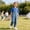 Blue, variant on Laipiong Toddler Girls Denim Overalls Outfits Summer Casual Loose Fit Short Sleeve Jumpsuit with Top Stretch Comfy Loose Fit Clothes
