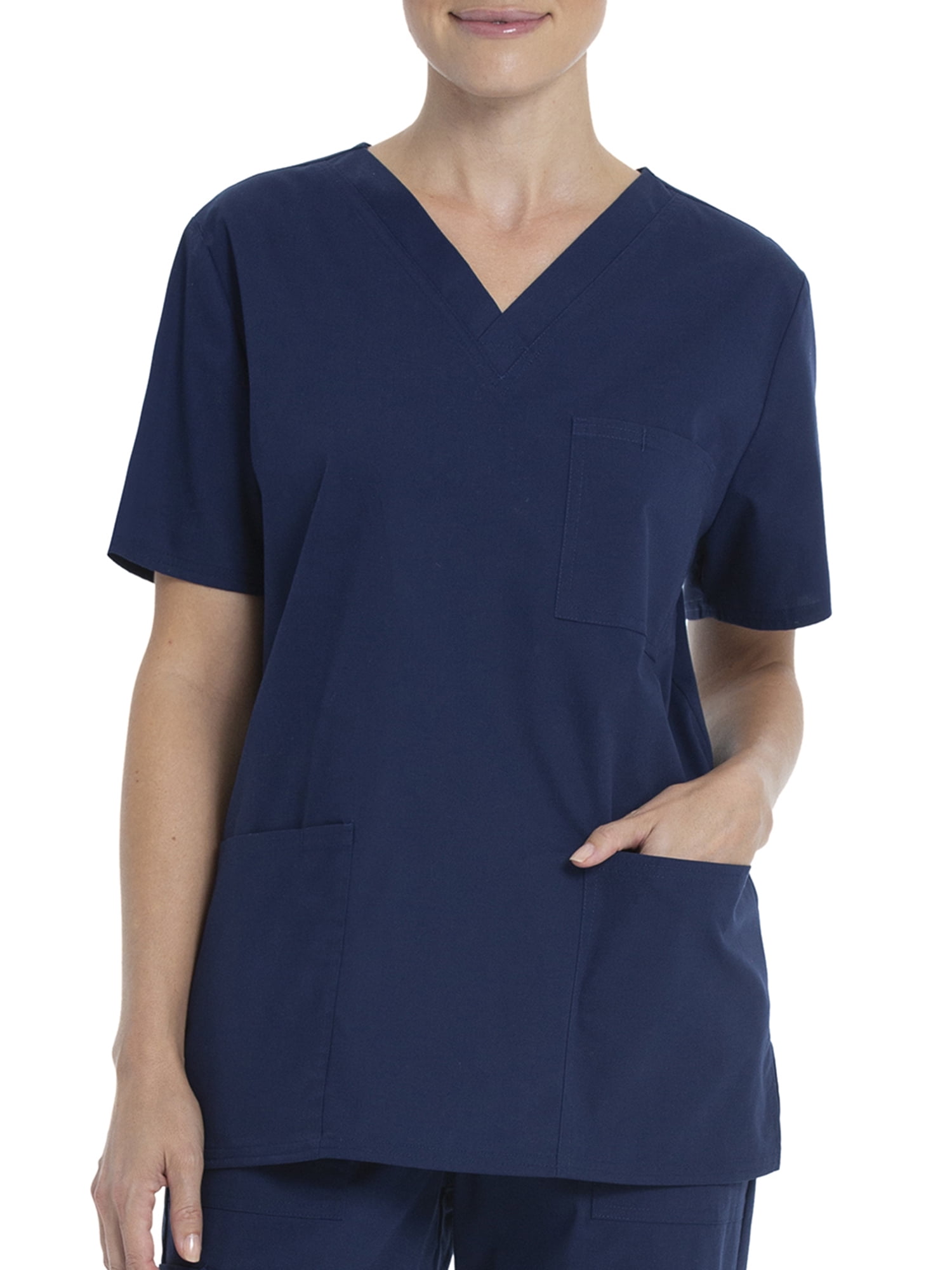 Scrubstar Unisex Solid V-Neck Scrub Top WM01T895