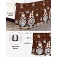 thumbnail image 3 of Coffee Gnomes Wrap Around Bed Skirts for Queen Bed 16" Drop, Bed Skirt with Adjustable Elastic Belt Dust Ruffle Bed Valance for Bedroom Hotel Luxury Coffee Beans Cups Brown Bed Frame Cover, 3 of 7