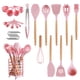 thumbnail image 1 of Juego de utensilios de cocina de silicona Hecef 32 piezas resistente al calor 446 °F sin BPA, 1 of 7