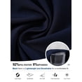 thumbnail image 6 of Weilanxin Men's Lightweight Sweatpants with Zipper Pockets Cool-Touch Athletic Pants for Men Gym Pants for Workout,Jogging,Running, 6 of 10