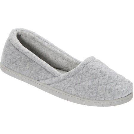 Dearfoams Dearfoams Womens Memory Foam Espadrille Slippers