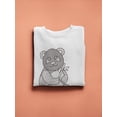 thumbnail image 3 of Pattern Panda With Bamboo Sweatshirt Women -Image by Shutterstock, Female XX-Large, 3 of 4