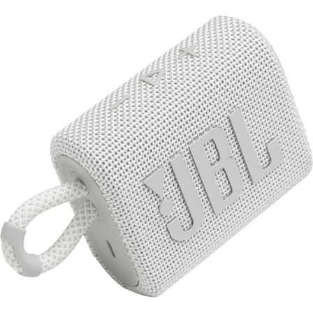 Restored JBL JBLGO3WHTAM-Z Go 3 Portable Bluetooth Speaker, White (Refurbished)