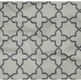 thumbnail image 4 of oneOone Organic Cotton Poplin Twill Fabric Quatrefoil Block Decor Fabric Printed BTY 42 Inch Wide, 4 of 4