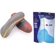 Dr A-Z Orthotic Shoe Inserts Arch Support, Insole Orthotics for Women, Men, Memory Foam Insole Inserts Arch Support Shoe Insert to Relieve Feet Fatigue, Plantar Fasciitis, Heel Pain, CF 440 Insoles