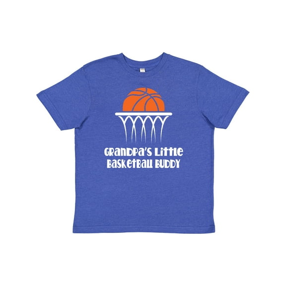 Inktastic Grandpas Little Basketball Buddy Boys Youth T-Shirt