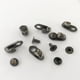 thumbnail image 5 of de 20 Ganchos de Encaje para Botas, Hebillas de Cordones de Seguridad para Reparación de Caminatas de Campamento de Metal Negro Hugo Mosquetón, 5 of 7