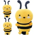 thumbnail image 1 of KAKOWELY 3 piezas de peluche de abeja, almohada de peluche, juguete decorativo de abeja., 1 of 4
