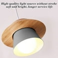 thumbnail image 4 of Vacemry Under $5 Warm White Pendant Light Iron Build, Hanging Lamp for Bedside Reading, Dimmable Cord Lighting for Room, Modern Ceiling Fixture for Hallway Entrance, 4 of 7
