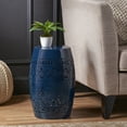 thumbnail image 5 of zyoiszvq Metal Outdoor Accent Table for Backyard Garden Patio,Small Side Table Outdoor, 5 of 10