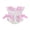 White Pink, variant on BemeyourBBs Newborn Baby Girls Summer Clothes Infant Bubble Romper Cute Bow Embroidery Sleeveless Ruffled Doll Collar Front Bow Jumpsuit Bodysuit Playsuit