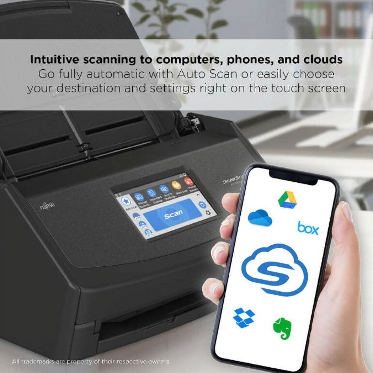 Fujitsu ScanSnap IX1500 Portable Document Duplex Scanner with Wi