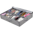 thumbnail image 1 of Bolsa Organizadora Debajo de la Cama con Tapa Transparente, Almacenamiento Plegable No Tejido para Ropa, Zapatos y Ropa de Cama, 1 of 4