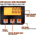 thumbnail image 4 of Báscula Digital De Bolsillo Mini Báscula Con Peso De Calibración - 6 Unidades - Alta Precisión - Multifunción - Para Joyería, Café, Polvo, Medicamentos, 4 of 5