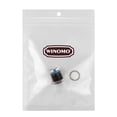 thumbnail image 3 of 1Pcs Black Metal Momentary Push Button Switch for Circuit Control 0.71 in L*W*H, 3 of 8