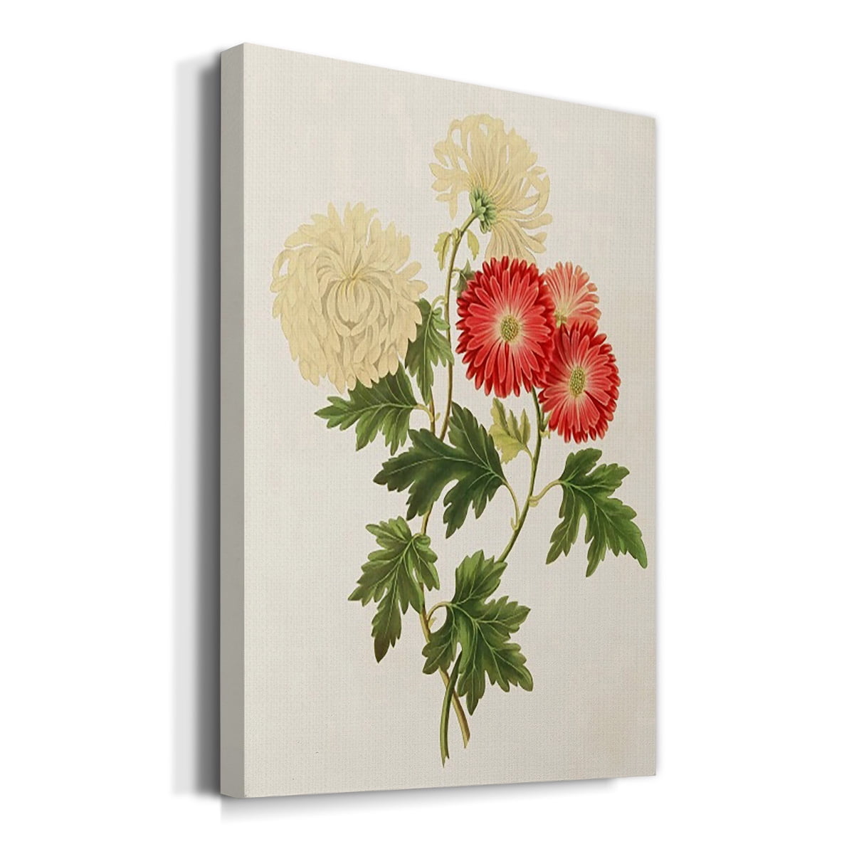 Flowers of the Seasons I Premium Gallery Wrapped Canvas - Ready to Hang