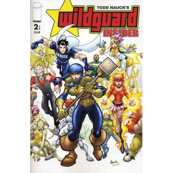 Wildguard: Insider #2 VF ; Image Comic Book