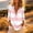 Pink, variant on 3/4 Sleeve Tops for Women Trendy V-Neck Minimalist Blue Pullover Tops Star Patchwork Fashion Relaxed Fit Tops Blue,L
