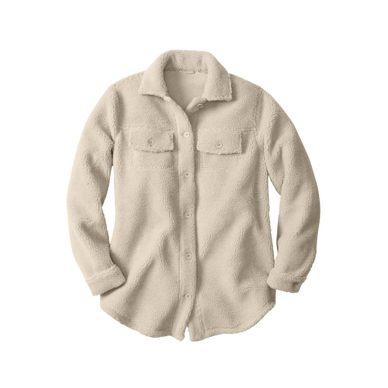 Ladies clearance fleece shirt