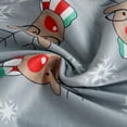 thumbnail image 4 of Christmas Matching Family Loungewear Hoodie Pattern Zipper Romper, 4 of 7