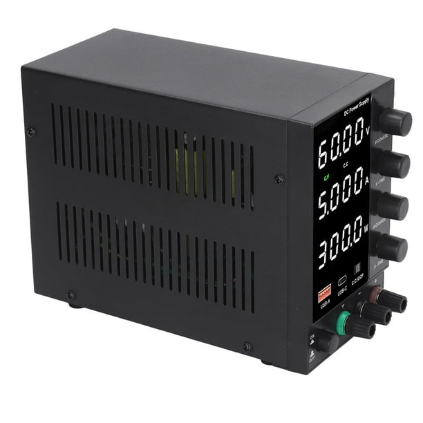 Fuente De Alimentación CC DPS3010U Fuente De Alimentación Regulada Conmutada De Escritorio 0-30V 0-10A Con Interruptor De Alarma De Cortocircuito OCP Baja Ondulación Y