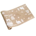thumbnail image 3 of Agiferg Drapeau de Table Imprimé Ufs de Lapin de Pâques en Polyester Coton Créatif Décoration de Table, 3 of 8