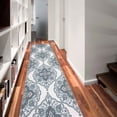 thumbnail image 2 of Ottomanson Non-Slip Hallway Runner Rug 2'7" x 9'10" Perfect for High Traffic Areas, Off-White Oriental, 2 of 8