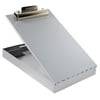 Saunders 11017 Redi-Mate Aluminum Storage Clipboard, 1" Capacity, Holds 8-1/2w x 12h, Silver