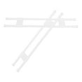 thumbnail image 2 of 1 Paire de Barre de Tension pour Réfrigérateur de VR, Barre de Rangement d'Angle pour Salle de Bain de Roulotte de Voyage de VR, Tige Rétractable Pratique pour VR, 2 of 8