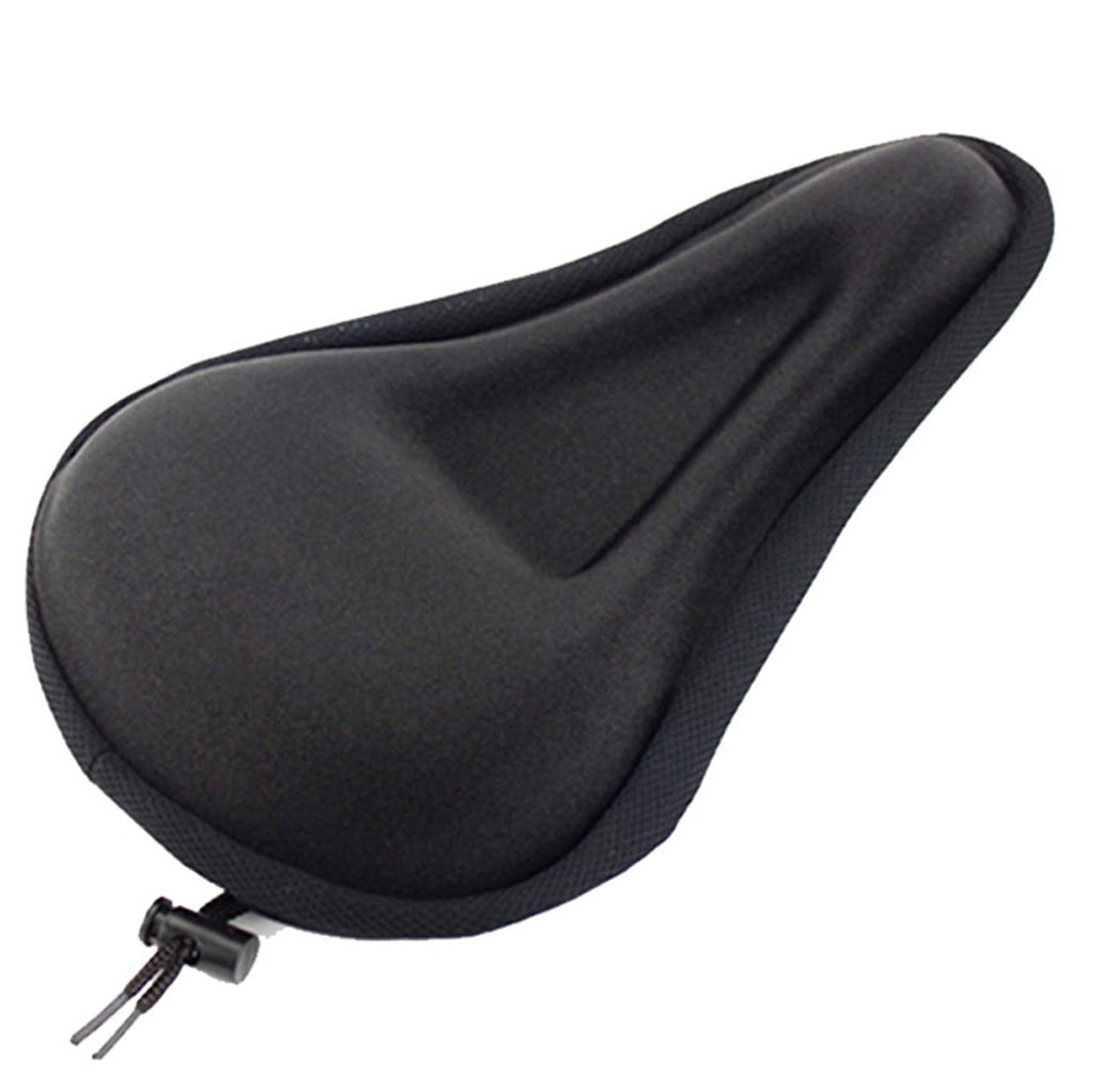 UK Bike Extra Comfort Soft Gel Pad Comfy Cushion Saddle Seat Cover Bicycle Cycle