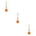 thumbnail image 4 of crativent for Protection Case For AirTags Leather Protective Sleeve Anti-scratch Cover For Air Tags LocatorTracker Accessorie Orange 3Set, 4 of 6