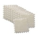 thumbnail image 5 of 10 piezas de alfombra de espuma de rompecabezas de peluche con bordes, cómoda alfombra de rompecabezas Blanco, 5 of 9