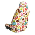 thumbnail image 3 of JUNZAN Color Donut Pattern Seat Covers,Universal Fit Sedans,Cars,Vans,SUV,Truck, 3 of 6
