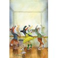 thumbnail image 2 of "Ballet Lesson" Painting Print on Wrapped Canvas, 2 of 7