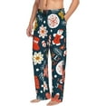 thumbnail image 2 of Disketp Holiday Christmas Cookies Men'S Pajama Pants - Ultra Soft Fleece Sleep And Lounge Pants (Size: S-Xxl), 2 of 9