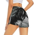 thumbnail image 3 of Fotbe Running Horse Womens High Waist Running Shorts Athletic Workout Quick Dry Shorts for Women with Pockets Gym Yoga Summer Shorts-Small, 3 of 9