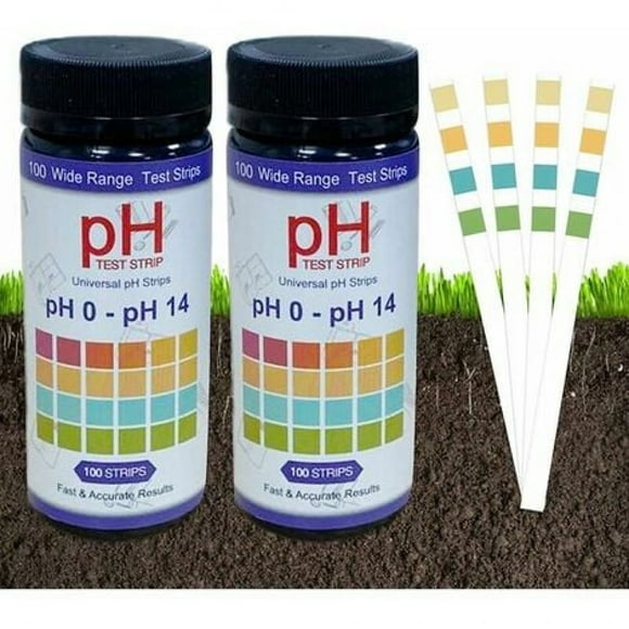 PH Test Strips, 200 PH Soil Test Strips, PH Soil Test Strips, Test Paper (PH 0-14), Garden PH Soil Tester