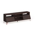 thumbnail image 4 of Furniture of America Umer Mid-Century Modern Brown 63-inch Multi-functional Storage TV Console by, 4 of 5