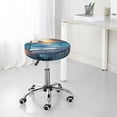 thumbnail image 7 of Lsque Ocean View Bedroom Pattern Round Bar chair cushion covers Velvet Fabric Premium Comfort Protects from Scratches and Stains for 14-17 Inch Chair-13 inch, 7 of 7