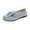 Blue, variant on Dweltoz Loafers for Women Business Casual Comfortable Boat Shoes Lightweight Slip on Classic Dressy Shoes,Red 38
