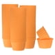 thumbnail image 1 of 150pcs 3.5oz Moldes para Magdalenas de Papel de Tamaño Estándar Envoltorios Antiadherentes Desechables para Bodas Cumpleaños Navidad Postres Naranja, 1 of 6