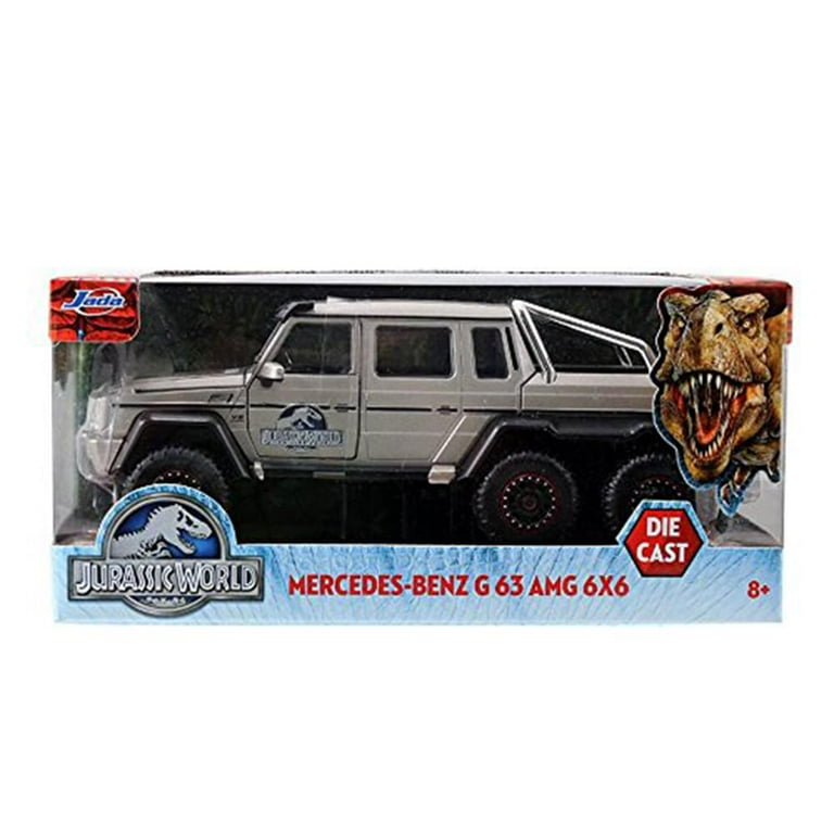 Mercedes-Benz G 63 AMG 6x6 Pickup Truck Silver Metallic