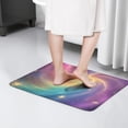 thumbnail image 4 of Colorful Tie Dye Nebula Pattern Flannel Non Slip Door Rugs,Washable Door Mats Indoor,Decorative Door Mats,Dirt-Resistant and Absorbent Doormat for Entrance,Bedroom,Kitchen,Bathroom,31.5x17in(80x43cm), 4 of 4